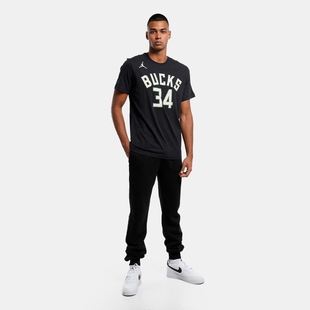 Jordan NBA Milwaukee Bucks Antetokounmpo Statement Edition Men's T-Shirt