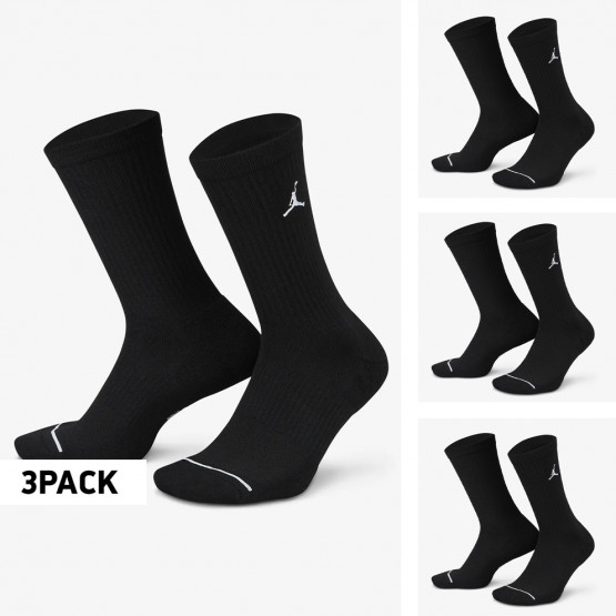 Jordan Jumpman Cush Poly Crew 3-Pack Unisex Socks