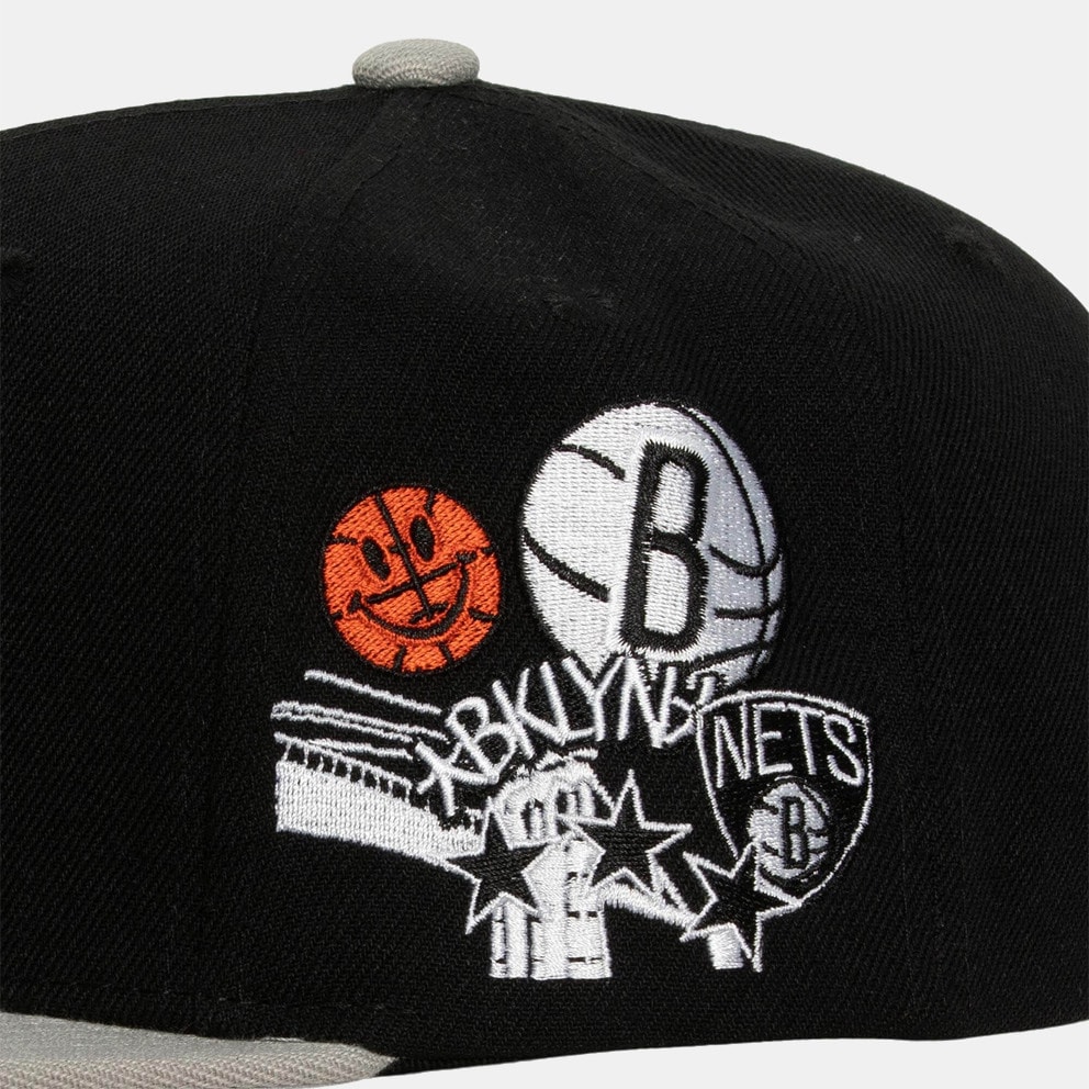 Mitchell & Ness Nba Patch Overload Brooklyn Nets Men's Cap