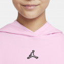 Jordan Cropped Παιδική Μπλούζα με Κουκούλα