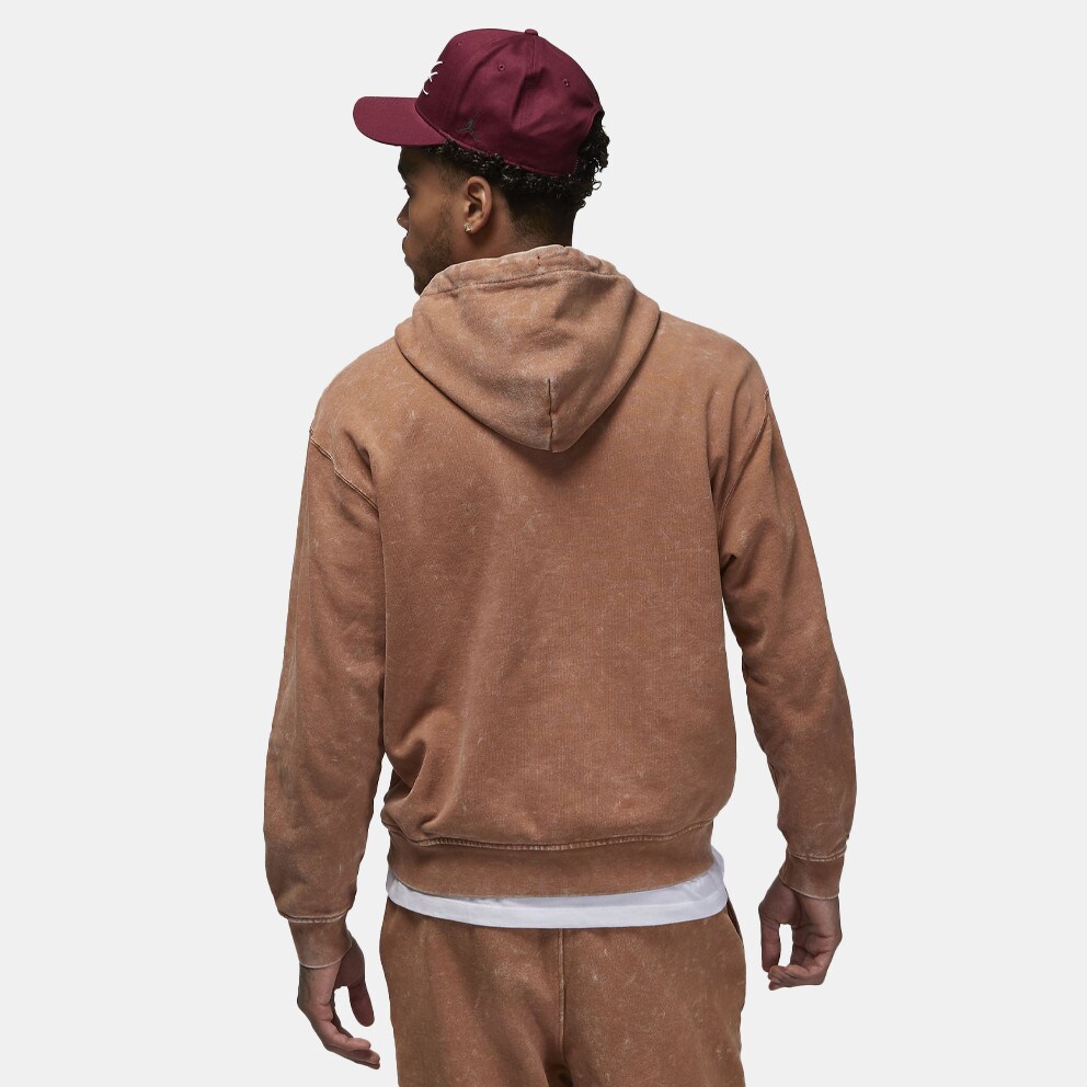 Jordan Essential Washed Fleece Ανδρική Μπλούζα με Κουκούλα