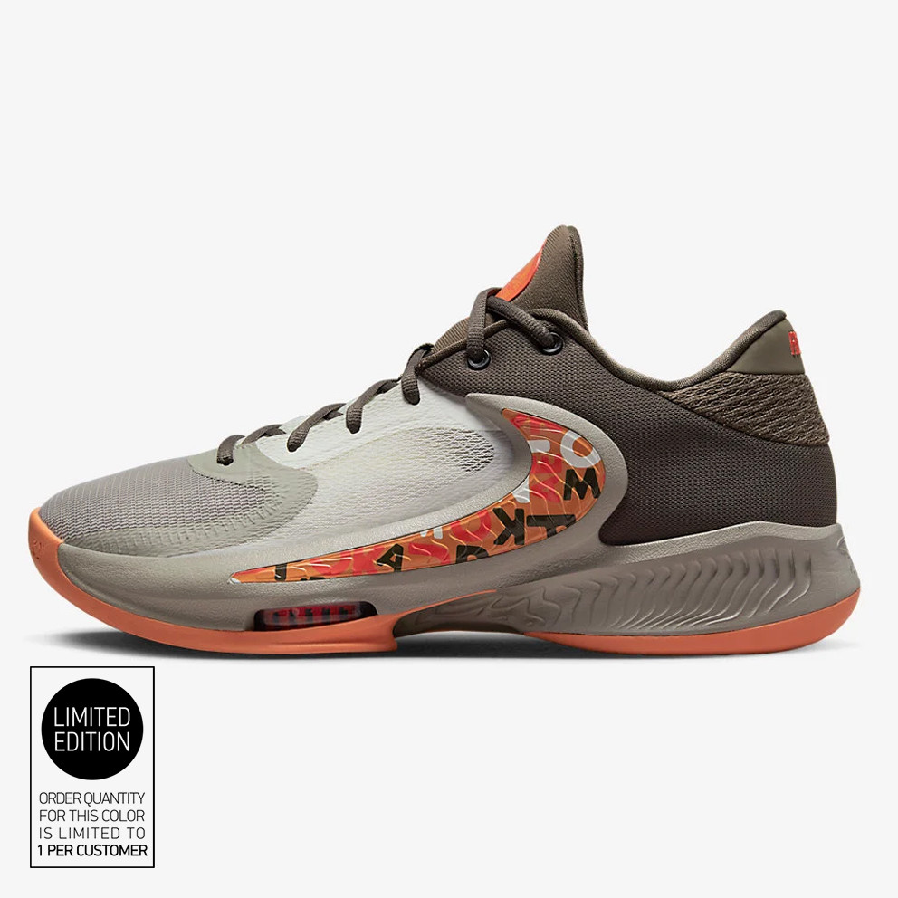 Nike Zoom Freak 4 Ανδρικά Παπούτσια για Μπάσκετ