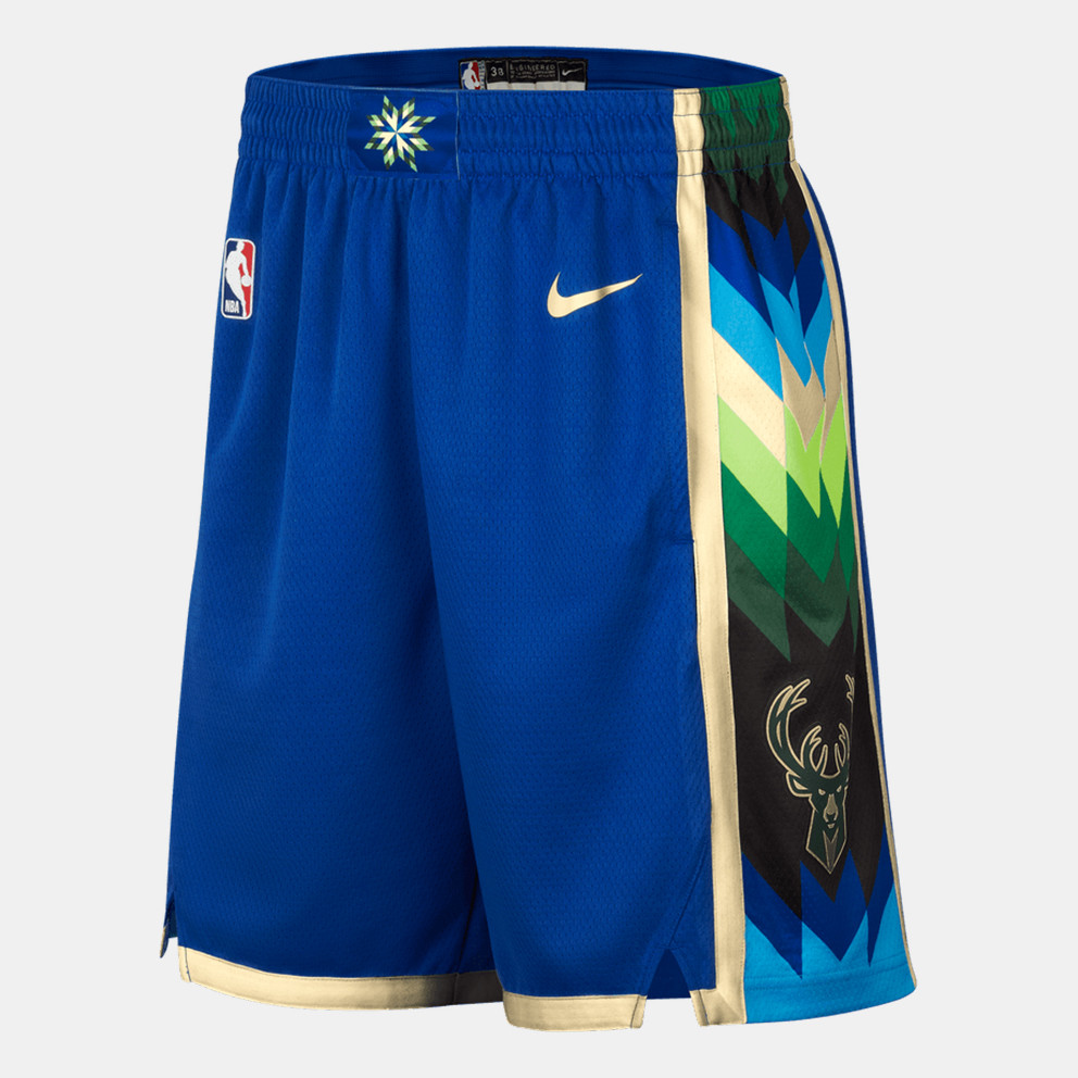 Nike ΝΒΑ City Edition Dri-FIT Milwaukee Bucks 2022/23 Men's Shorts