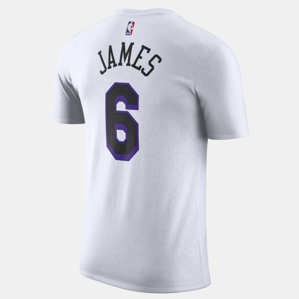 Nike NBA Los Angeles Lakers Lebron James Men's T-Shirt