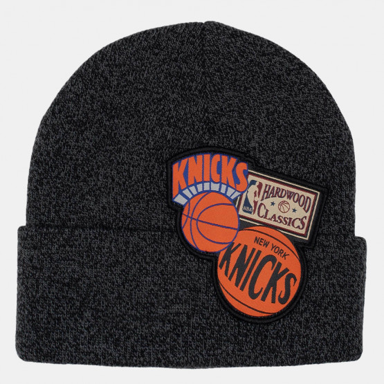 Mitchell & Ness Mitchell & Ness NBA XL Logo Patch New York Knicks Ανδρικός ΣκούφοςXl Logo Patch Knit Hwc|New Yor