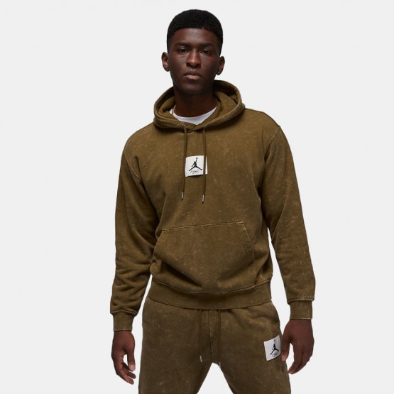 Jordan Essential Washed Fleece Ανδρική Μπλούζα με Κουκούλα