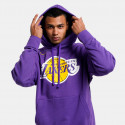 Nike NBA Los Angeles Lakers Fleece Ανδρική Μπλούζα με Κουκούλα