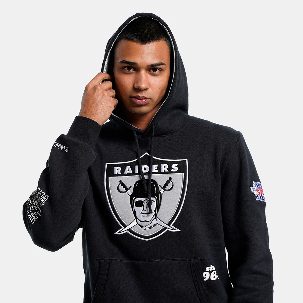 Mitchell & Ness NBA Team Origins Oakland Raiders Ανδρική Μπλούζα με Κουκούλα