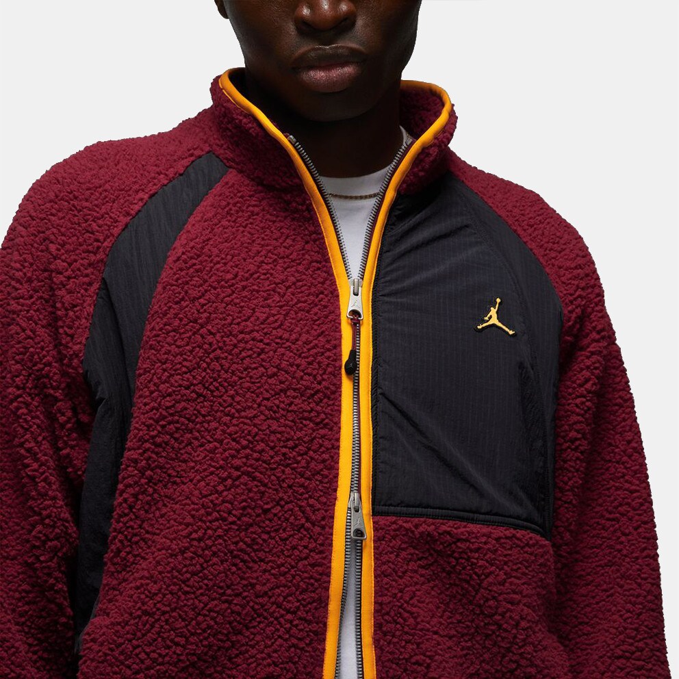 Jordan Essentials Fleece Winter Ανδρική Ζακέτα