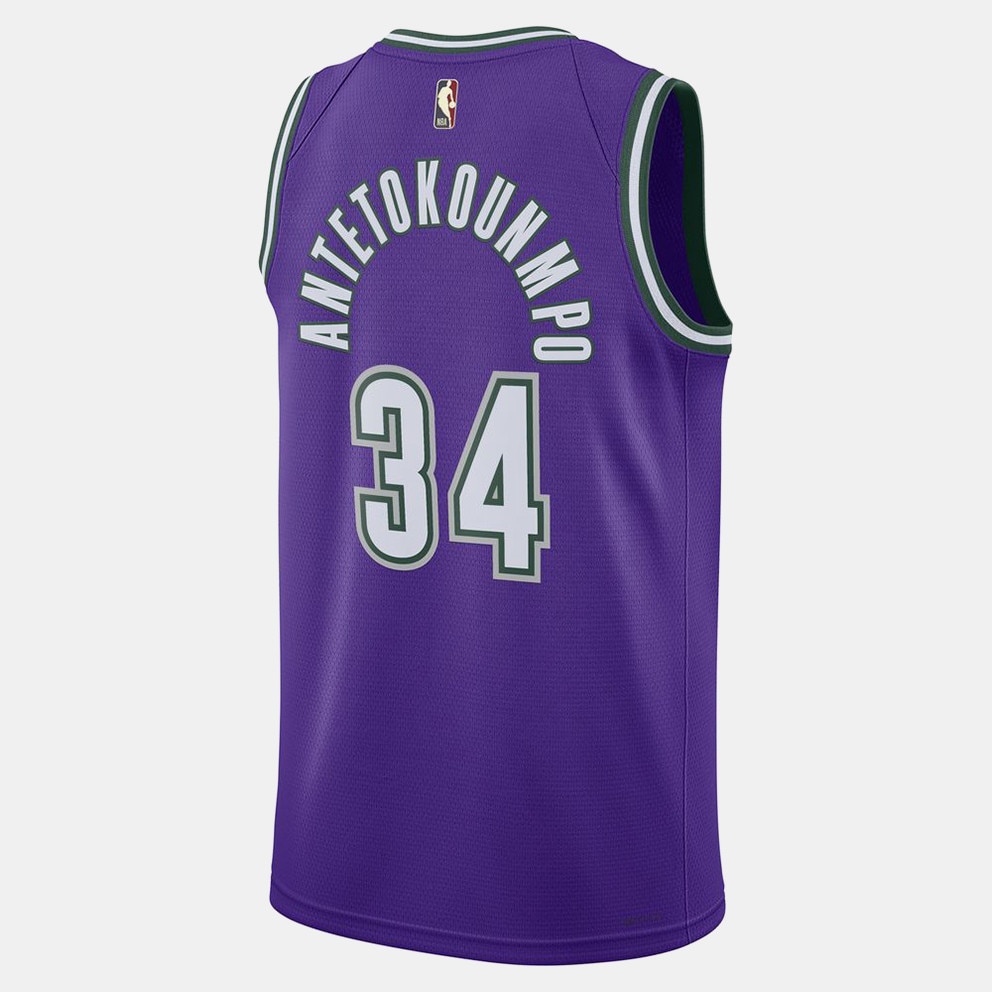 Nike Dri-FIT NBA Swingman Giannis Antetokounmpo Milwaukee Bucks City Edition Ανδρική Φανέλα