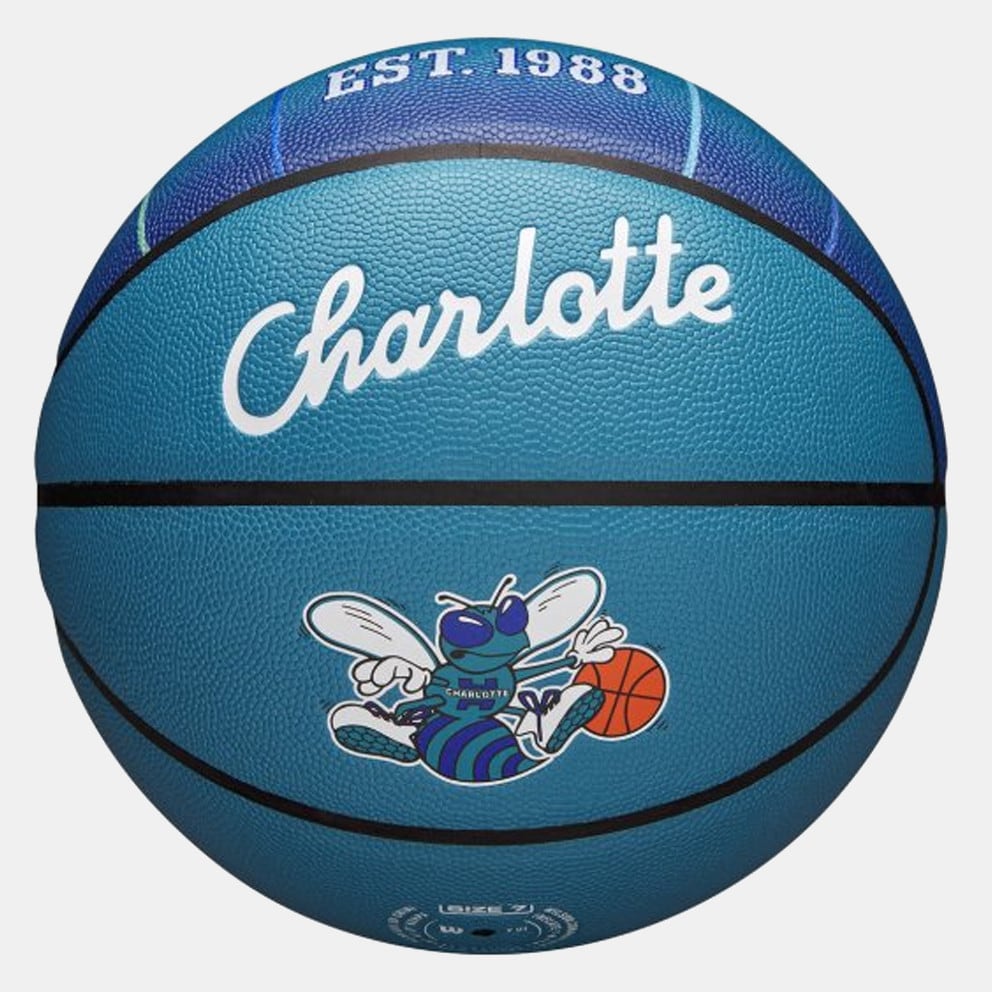 Wilson NBA Team City Collector Charlotte Hornets Μπάλα Μπάσκετ Νο7