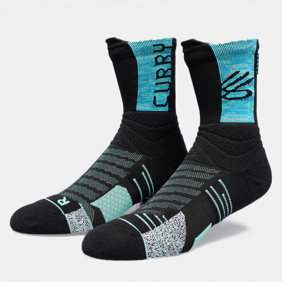 Under Armour Curry Playmaker Mid-Crew Unisex Κάλτσες