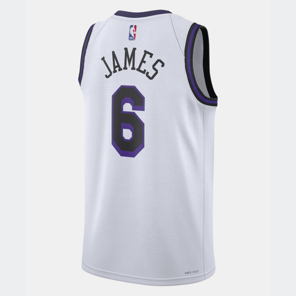 Nike Dri-FIT NBA Swingman LeBron James Los Angeles Lakers City Edition Men's Jersey