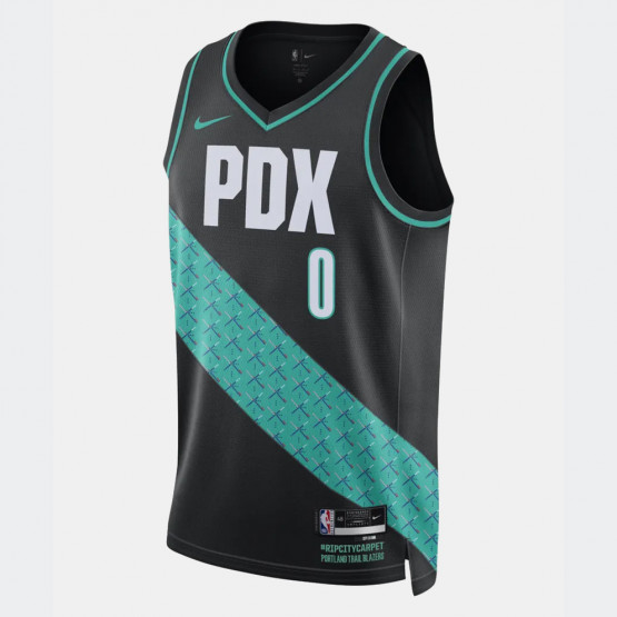 Nike Dri-FIT NBA Swingman Damian Lillard Portland Trail Blazers City Edition Ανδρική Φανέλα