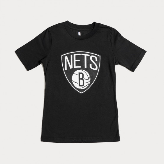NBA Slogn Back Kid's T-Shirt Brooklyn Nets