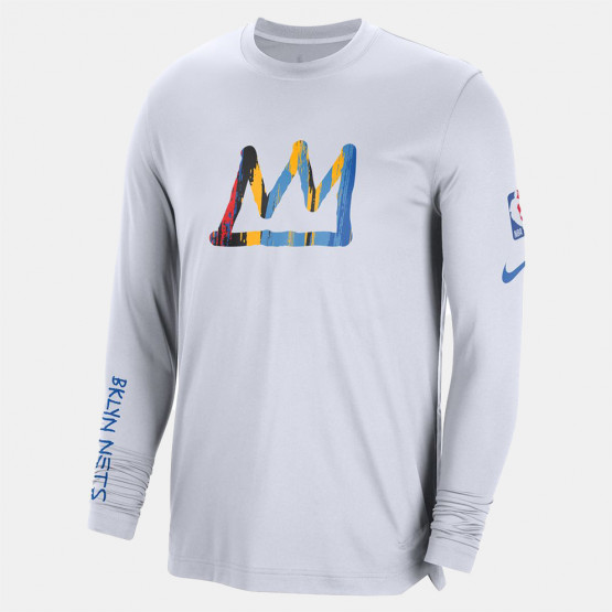 Nike Dri-FIT Brooklyn Nets City Edition Men's Long Sleeve T-Shirt