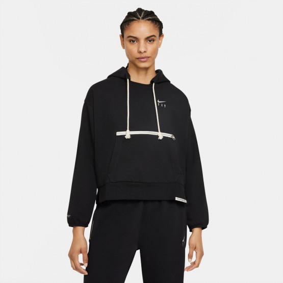 Nike Dri-FIT Swoosh Fly Standard Issue Γυναικεία Μπλούζα με Κοκούλα