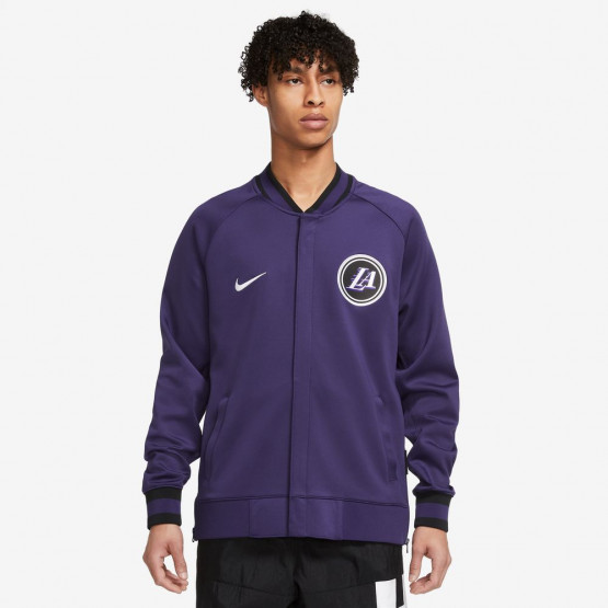 Nike Dri-FIT NBA Los Angeles Lakers Showtime City Edition Men's Jacket