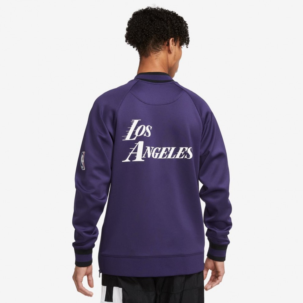 Nike Dri-FIT NBA Los Angeles Lakers Showtime City Edition Ανδρική Ζακέτα