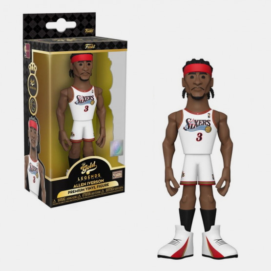 Funko Pop! Funko Gold NBA Legends: Philadelphia 76ers - Allen Iverson Premium Vinyl Figure