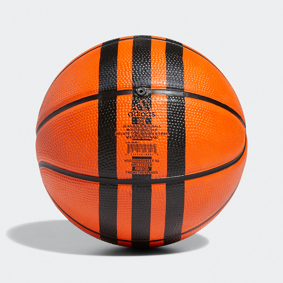 adidas 3-Stripes Rubber Mini Basketball Ball