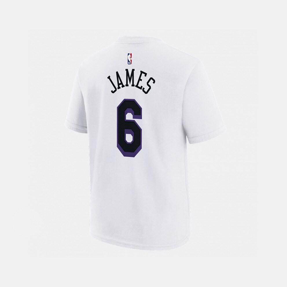 Nike NBA LeBron James Los Angeles Lakers City Edition Βρεφικό T-Shirt