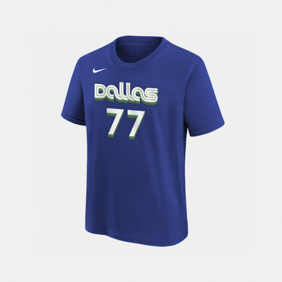 Nike NBA Luka Doncic Dallas Mavericks City Edition Kids' T-Shirt