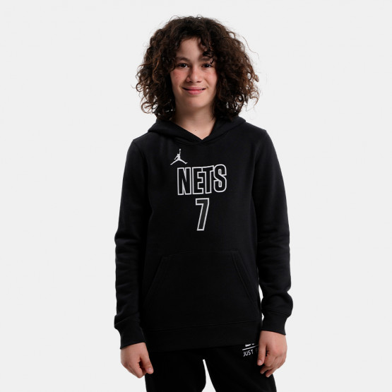 Jordan NBA Brooklyn Nets Kevin Durant Statement Courtside Παιδική μπλούζα με Κουκούλα