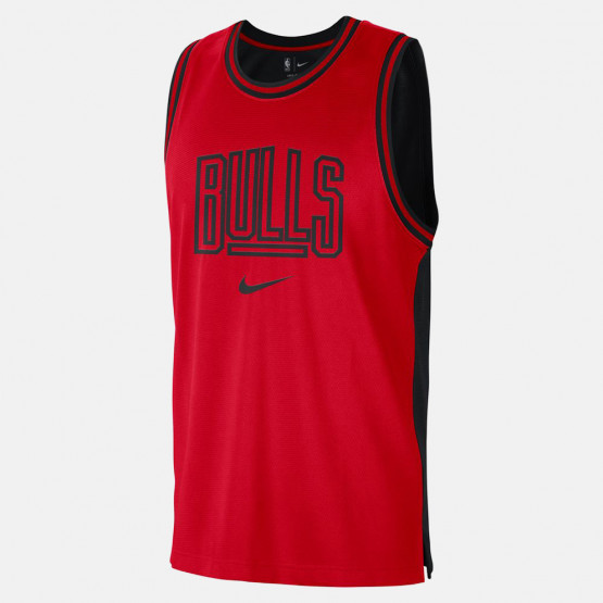 Nike Dri-FIT NBA Chicago Bulls Courtside Ανδρική Αμάνικη Μπλούζα
