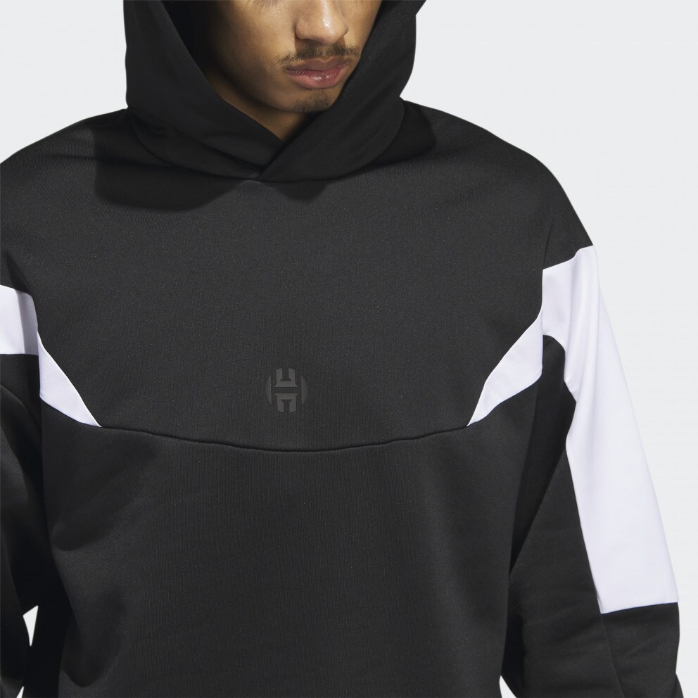 adidas Harden Travel Ανδρική Μπλούζα με Κουκούλα