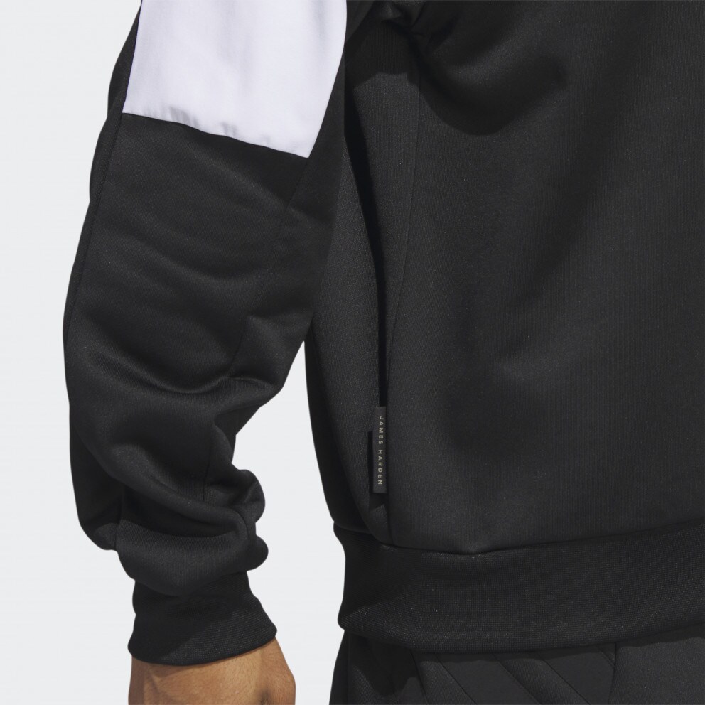 adidas Harden Travel Ανδρική Μπλούζα με Κουκούλα
