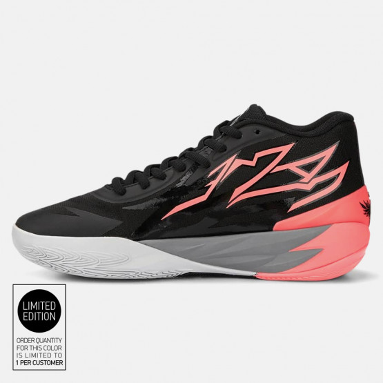 Puma LaMelo MB.02 "Black Sunset Glow" Men's Basketball Shoes