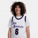 Nike ΝΒΑ LeBron James Los Angeles Lakres City Edition Swingman Dri-FIT Παιδική Μπασκετική Φανέλα