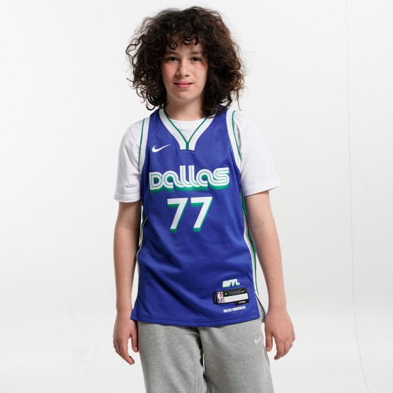 Nike NBA Luka Doncic Dallas Mavericks Swingman City Edition Kids' Jersey