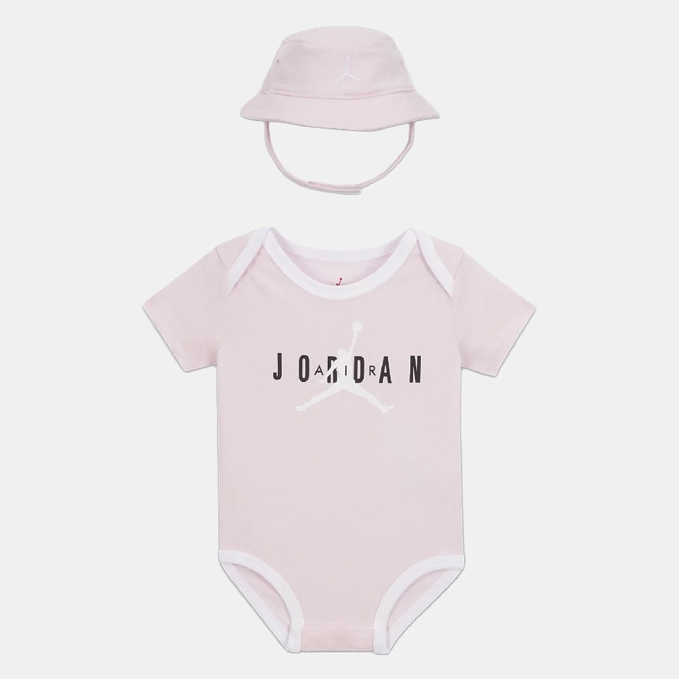 Jordan Bucket Hat & Bodysuit Βρεφικό Κορμάκι