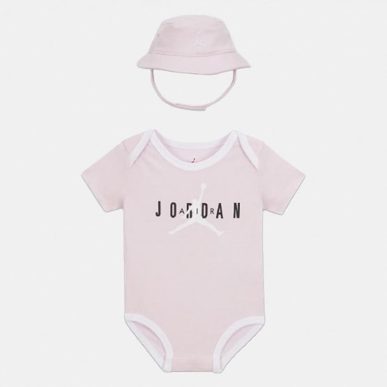 Jordan Bucket Hat & Bodysuit Βρεφικό Κορμάκι