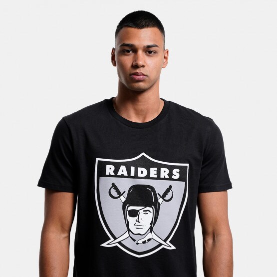 Mitchell Ness NFL Oakland Raiders Team Logo Men s T Shirt Black BMTRINTL1053 ORABLCK