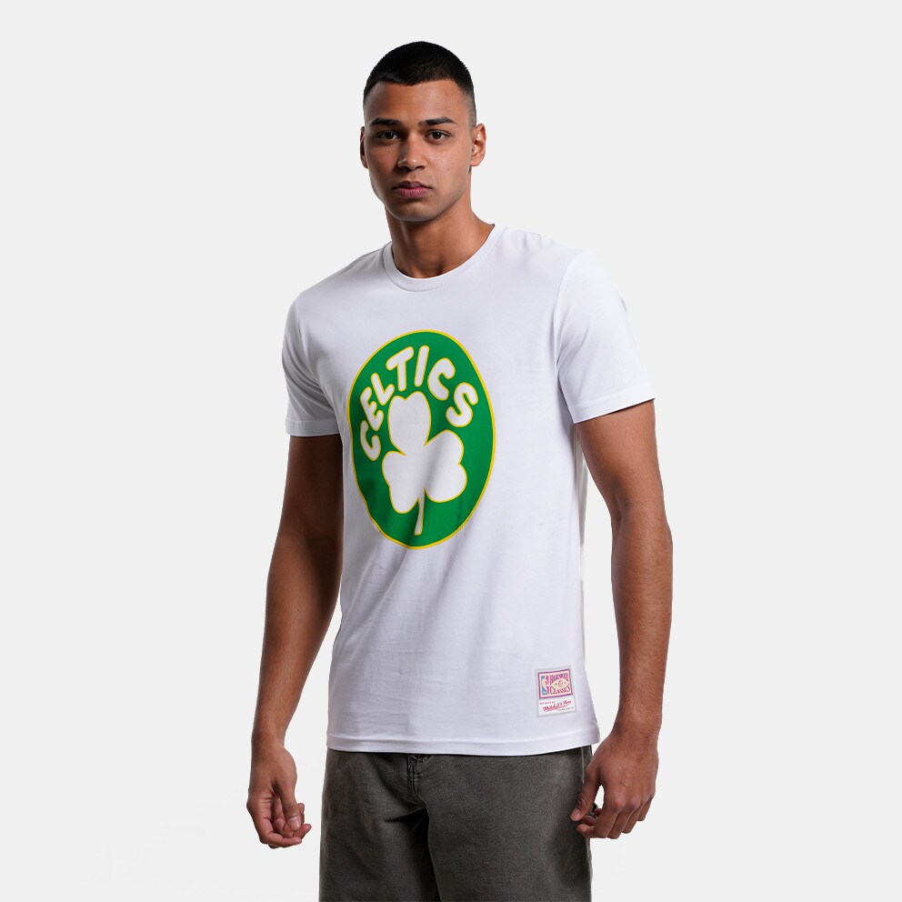 Boston Celtics Nike Essential Logo T-Shirt - White - Mens