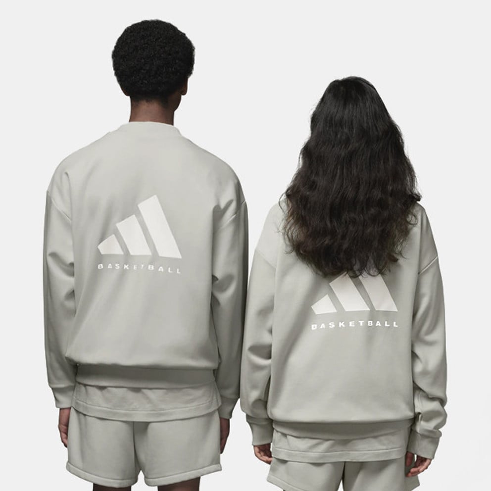 adidas Basketball One Unisex Μπλούζα Φούτερ