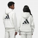 adidas Basketball Unisex Μπλούζα με Κουκούλα