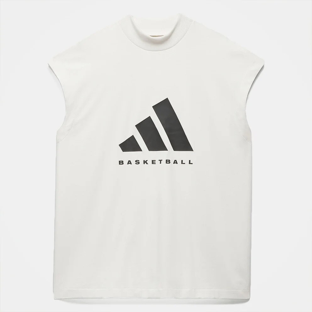 adidas Basketball Unisex Αμάνικη Μπλούζα