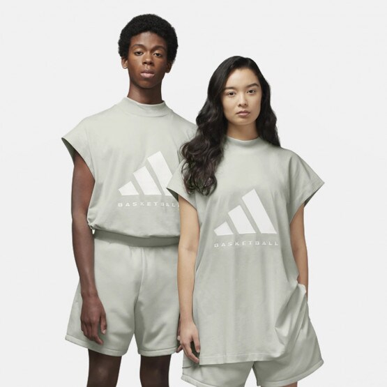 adidas Performance Basketball Unisex Αμάνικη Μπλούζα