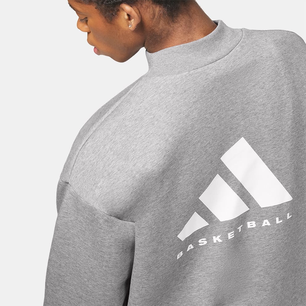 adidas Basketball One Unisex Μπλούζα Φούτερ