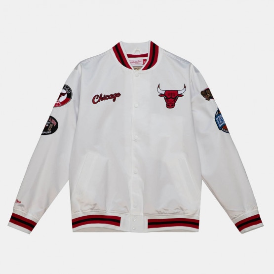 MITCHELL & NESS - Men - Chicago Bulls Tri Color Crewneck - Red/White/B -  Nohble