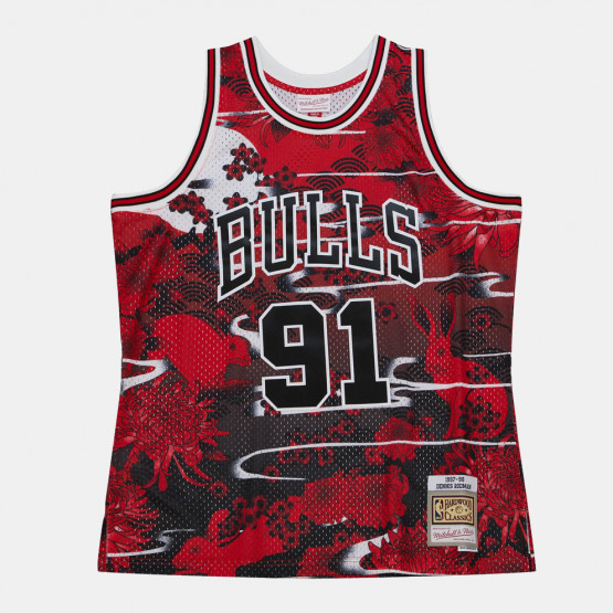 Mitchell & Ness NBA Dennis Rodman Chicago Bulls 1997-98 Swingman Ανδρική Μπασκετική Φανέλα
