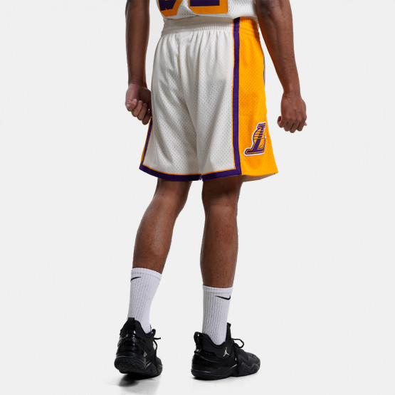 激安！特価品 NBA Ness & Mitchell Los Shorts Men's 2009-10 Lakers Angeles 趣味
