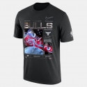 Nike NBA Chicago Bulls Courtside Max90 Ανδρικό T-Shirt