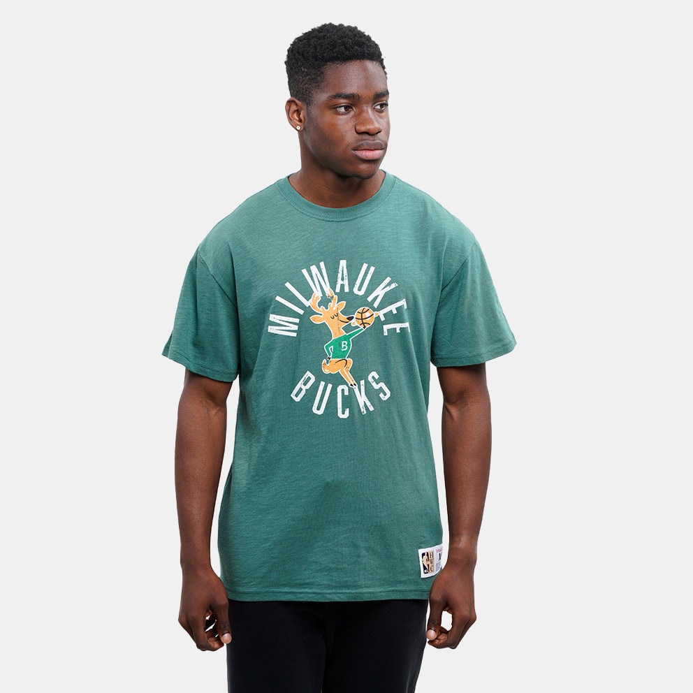 Mitchell & Ness NBA Milwaukee Bucks Legendary Slub Ανδρικό T-shirt