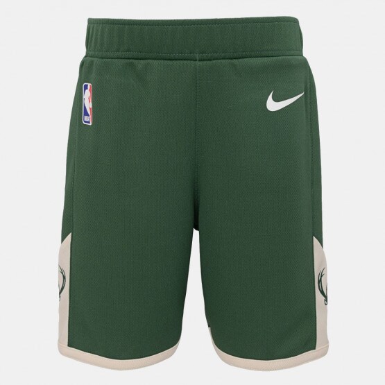 Nike NBA Milwaukee Bucks Icon Replica Παιδικό Σορτς