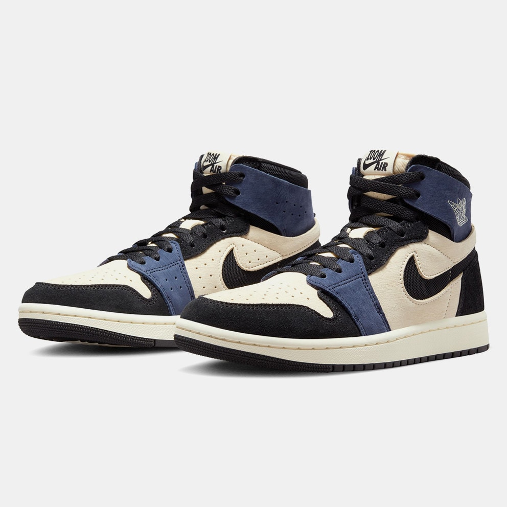 Jordan Air 1 Zoom CMFT 2 "Muslin & Blackened Blue" Γυναικεία Μποτάκια